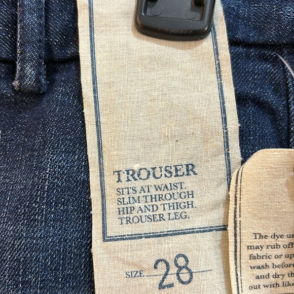Banana Republic Denim Trouser SIZE 6/28 - Picture 5 of 5